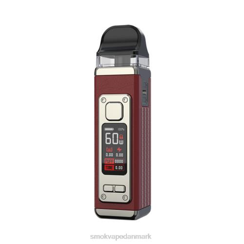SMOK RPM 4 sæt rødt læder NT6X212 SMOK Vape Copenhagen