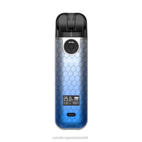 SMOK NOVO 4 sæt blå grå kobra NT6X234 SMOK Vape With Screen