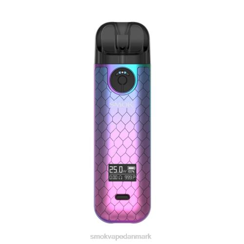 SMOK NOVO 4 sæt cyan pink kobra NT6X235 SMOK Vape Mod Danmark