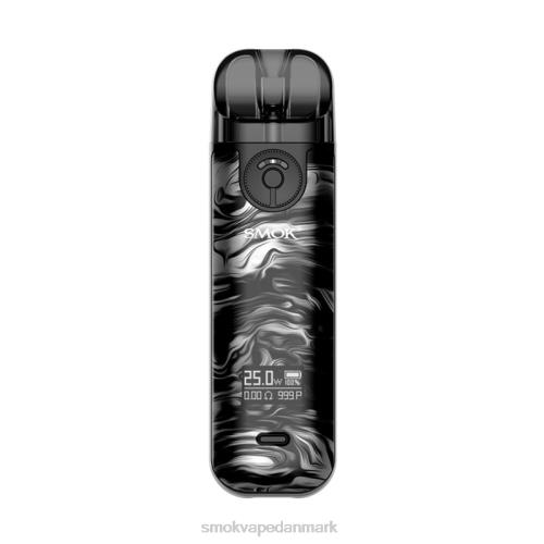 SMOK NOVO 4 sæt flydende sort grå NT6X232 SMOK Vape Copenhagen