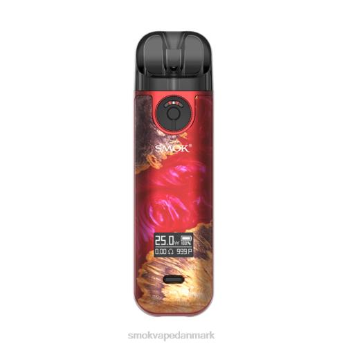 SMOK NOVO 4 sæt rødt stabiliserende træ NT6X229 SMOK Vape Amazon
